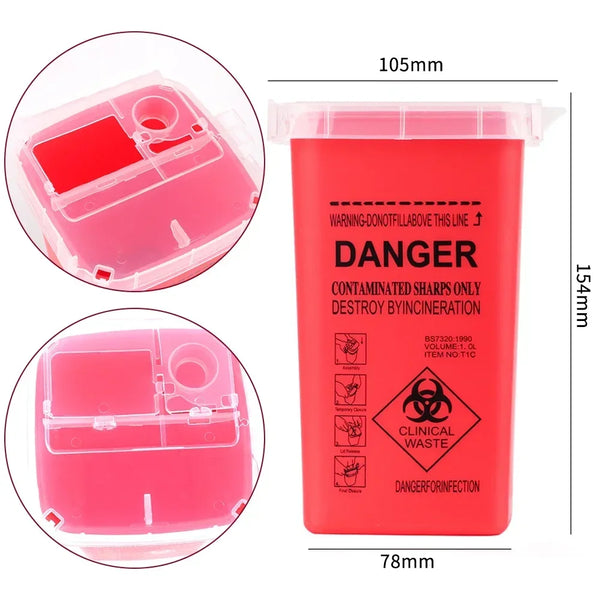 Safe Needles Disposal Bin