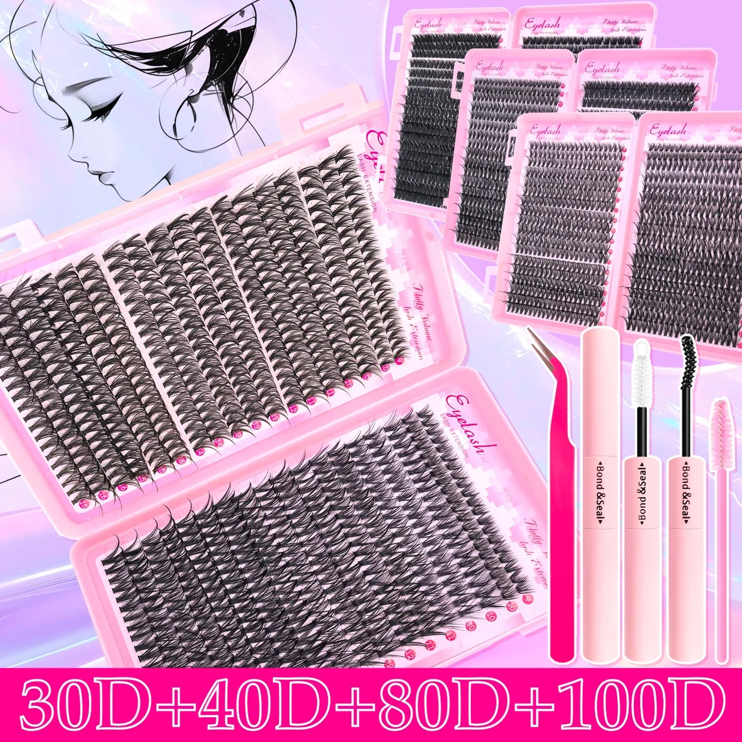 Luxe Lash Extension Kit